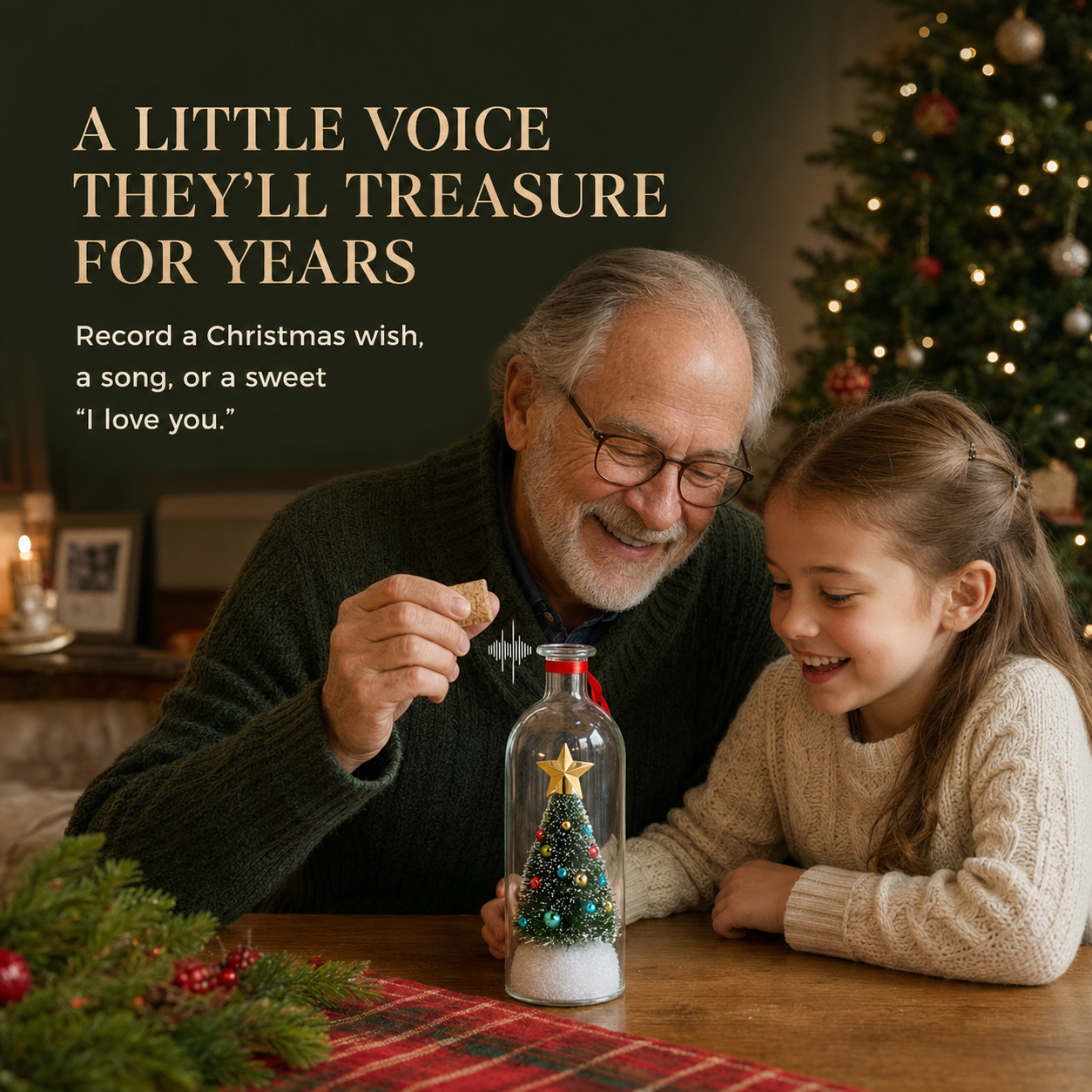 Cosmody™ Record-a-Message Christmas Tree
