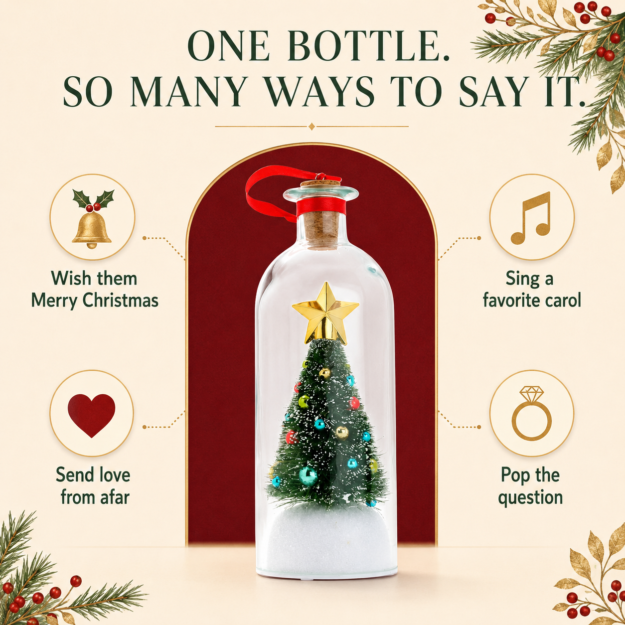 Cosmody™ Record-a-Message Christmas Tree